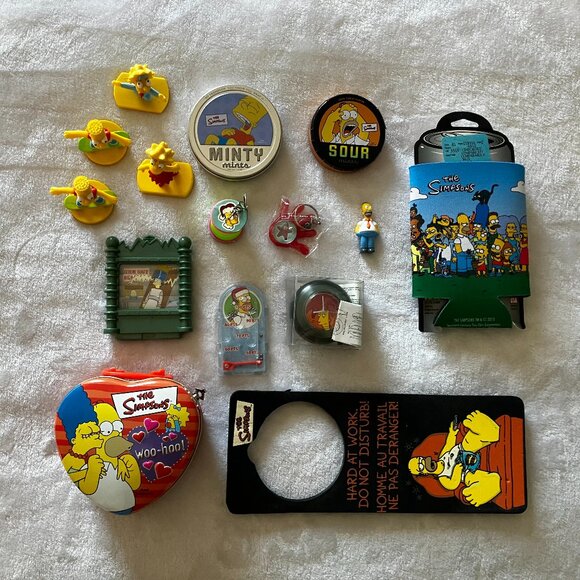 The Simpsons Collectibles Lot – Unique Memorabilia Bundle - Picture 1 of 5